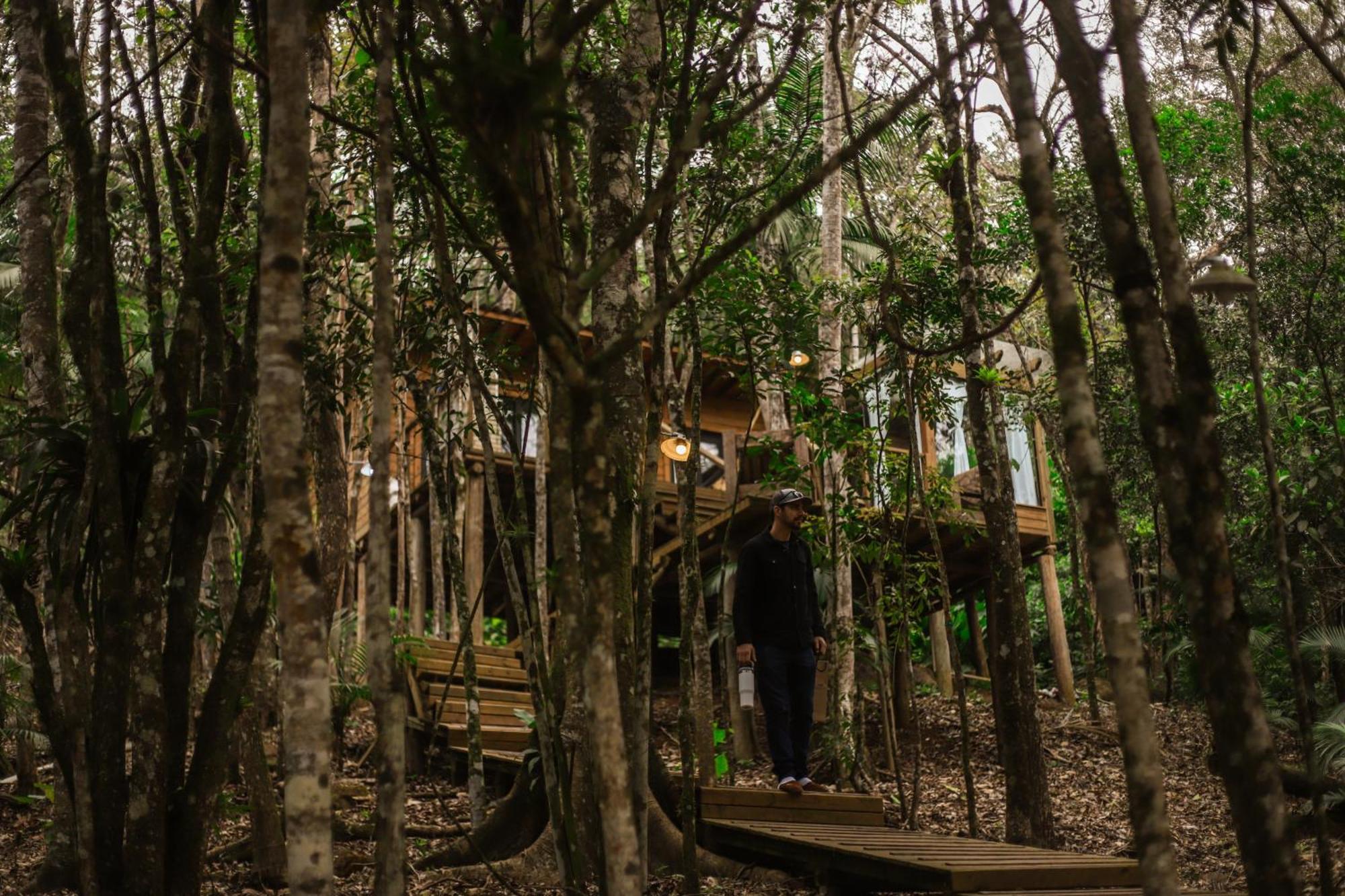 Chale Da Arvore, Vivenda Serra Velha, Chales De Montanha Timbe do Sul Exterior foto